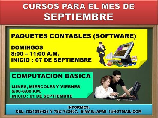 CURSOS DE COMPUTACION